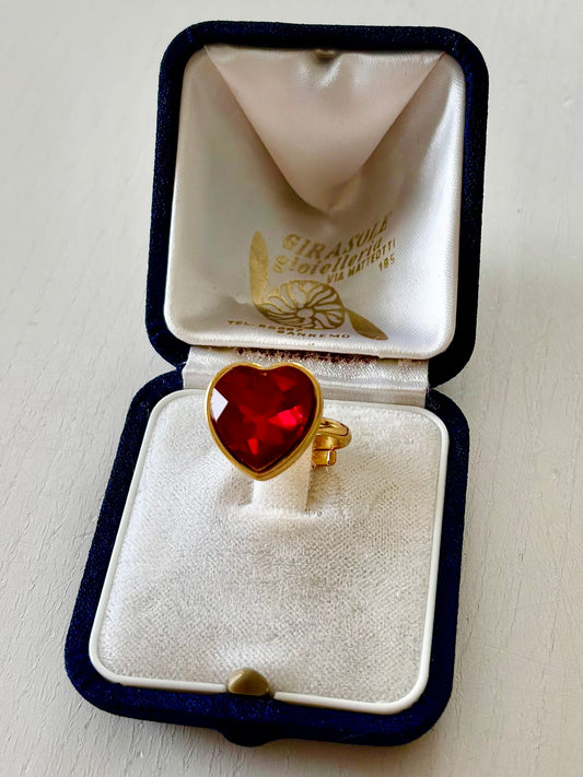 Bague Cora Rouge cristal