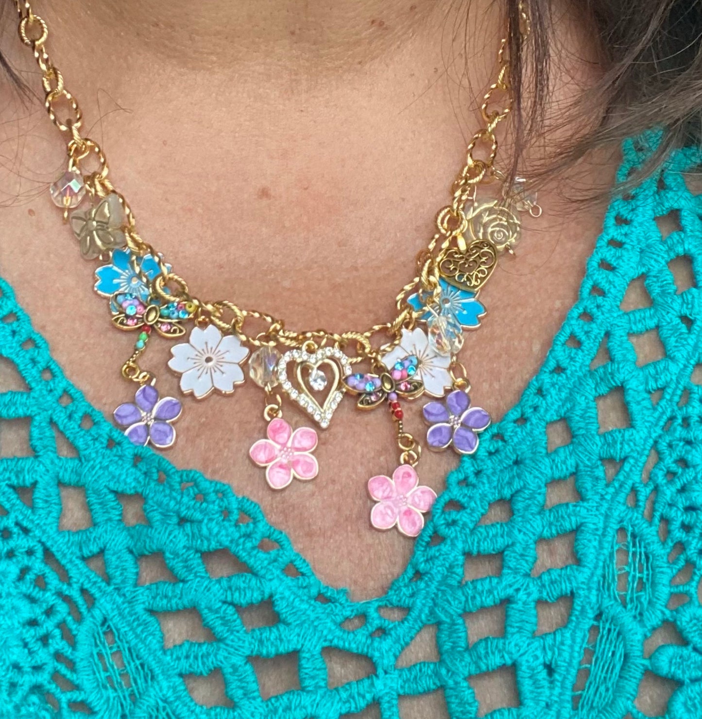 Collier Breloques Tropicana