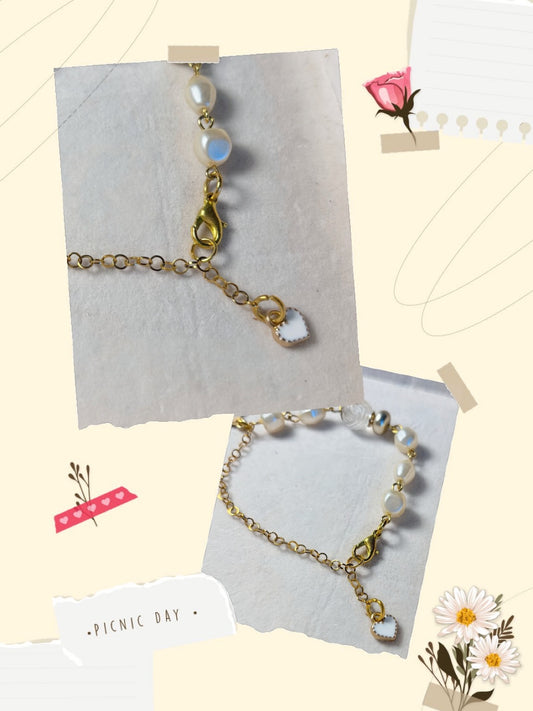 Bracelet Olympe perles