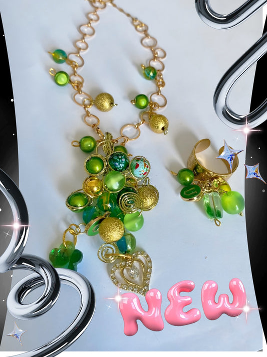 Parure Eden collier et bague