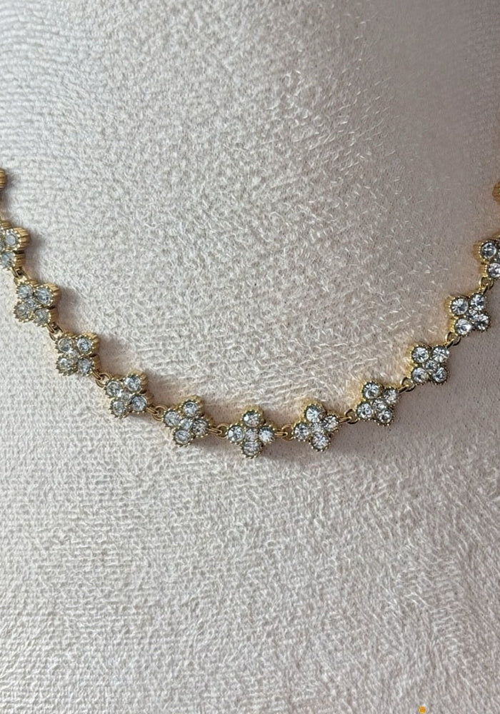 Bracelet SILOE en strass ROSE