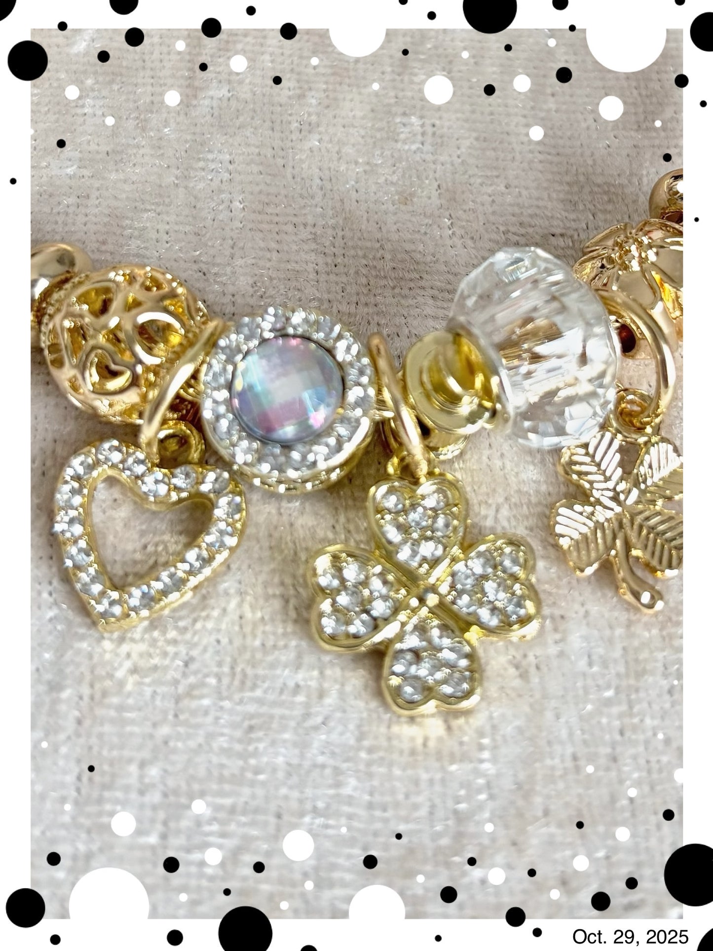 Bracelet Cœur et Trèfle