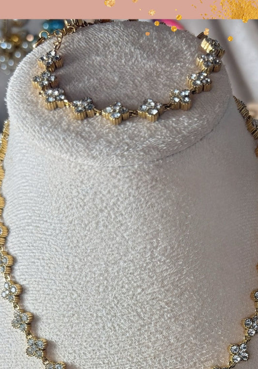 Bracelet SILOE Strass blanc