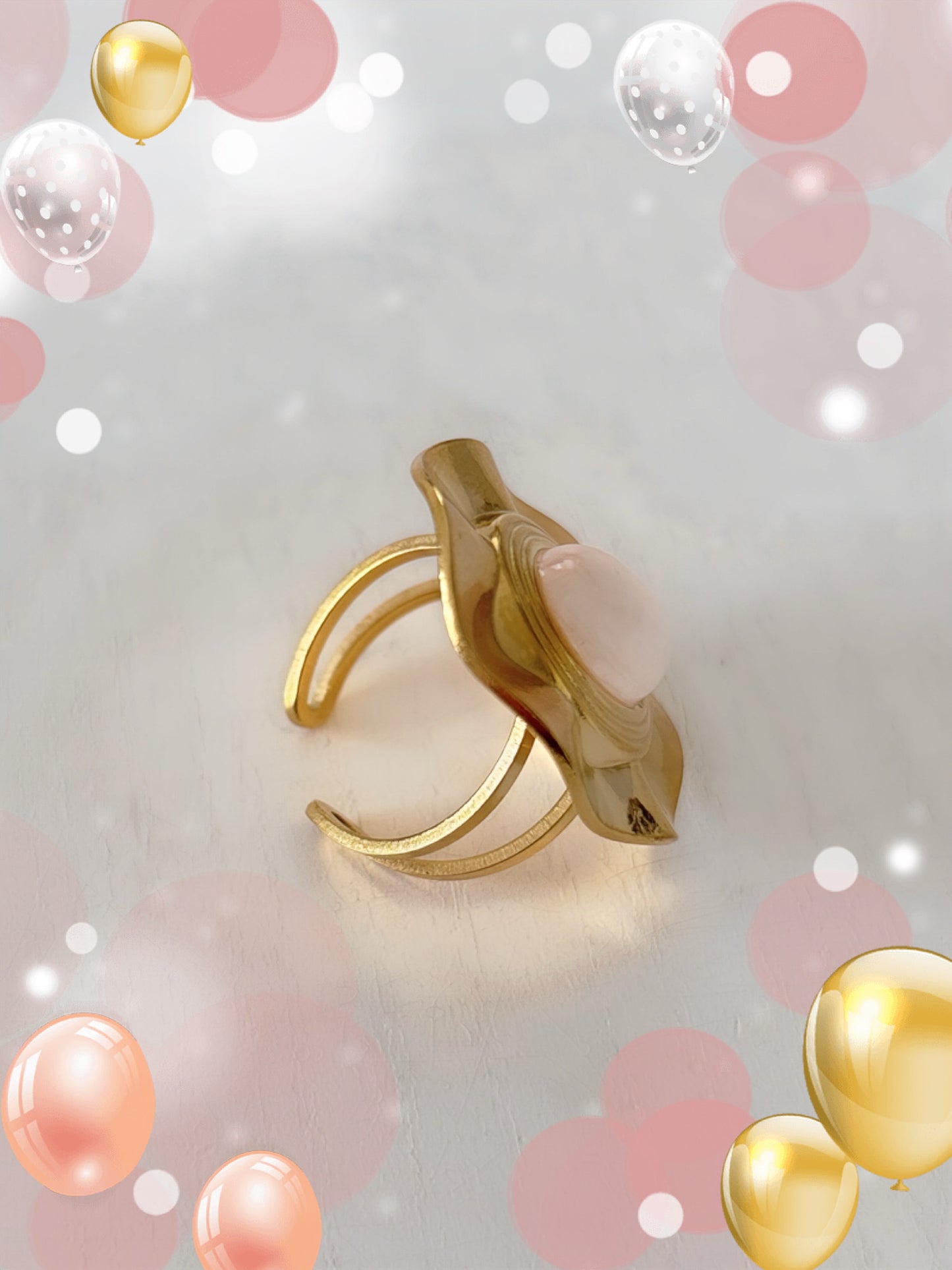 Bague Chloé Rose