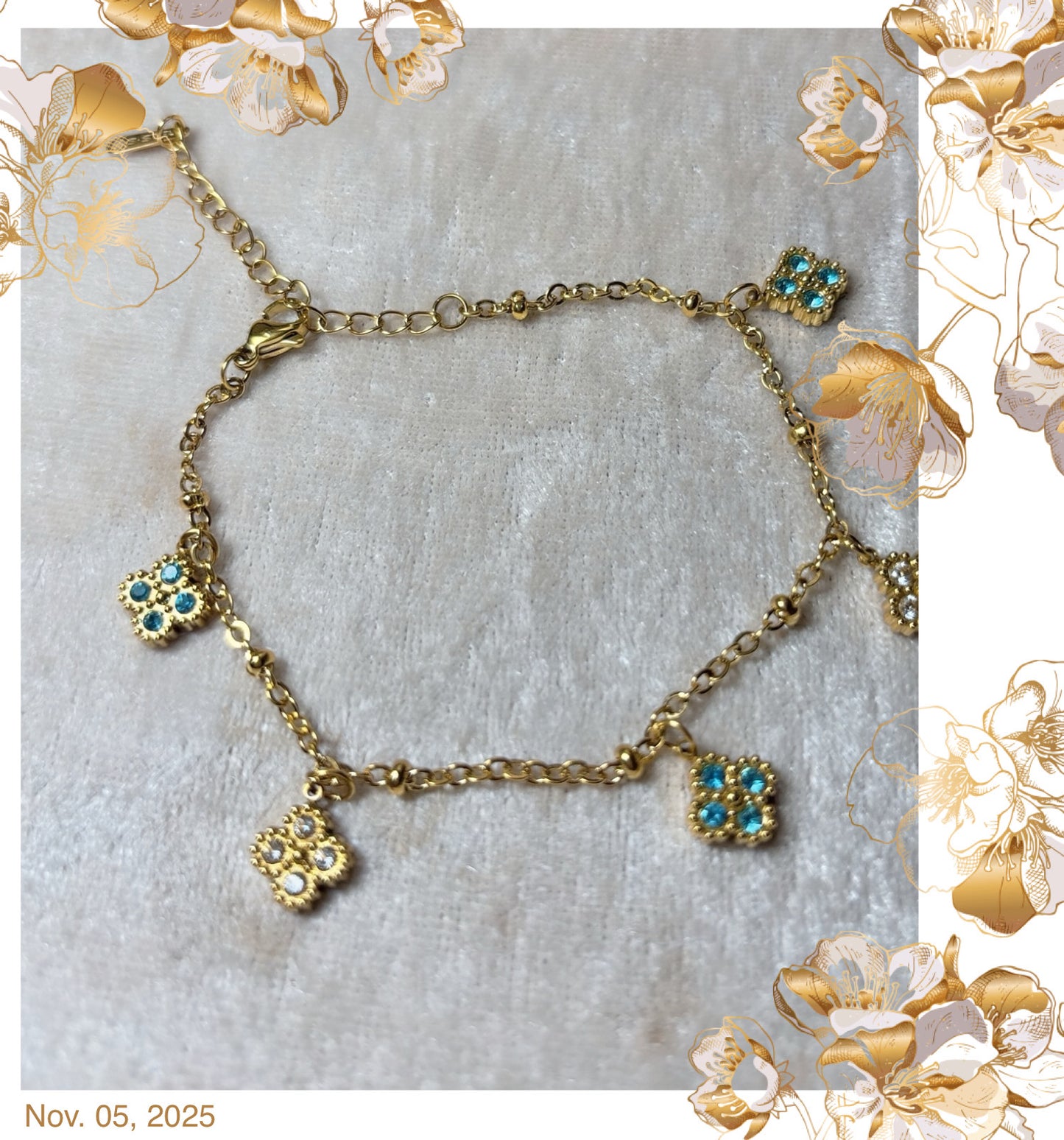 Parure Kalysta collier et bracelet