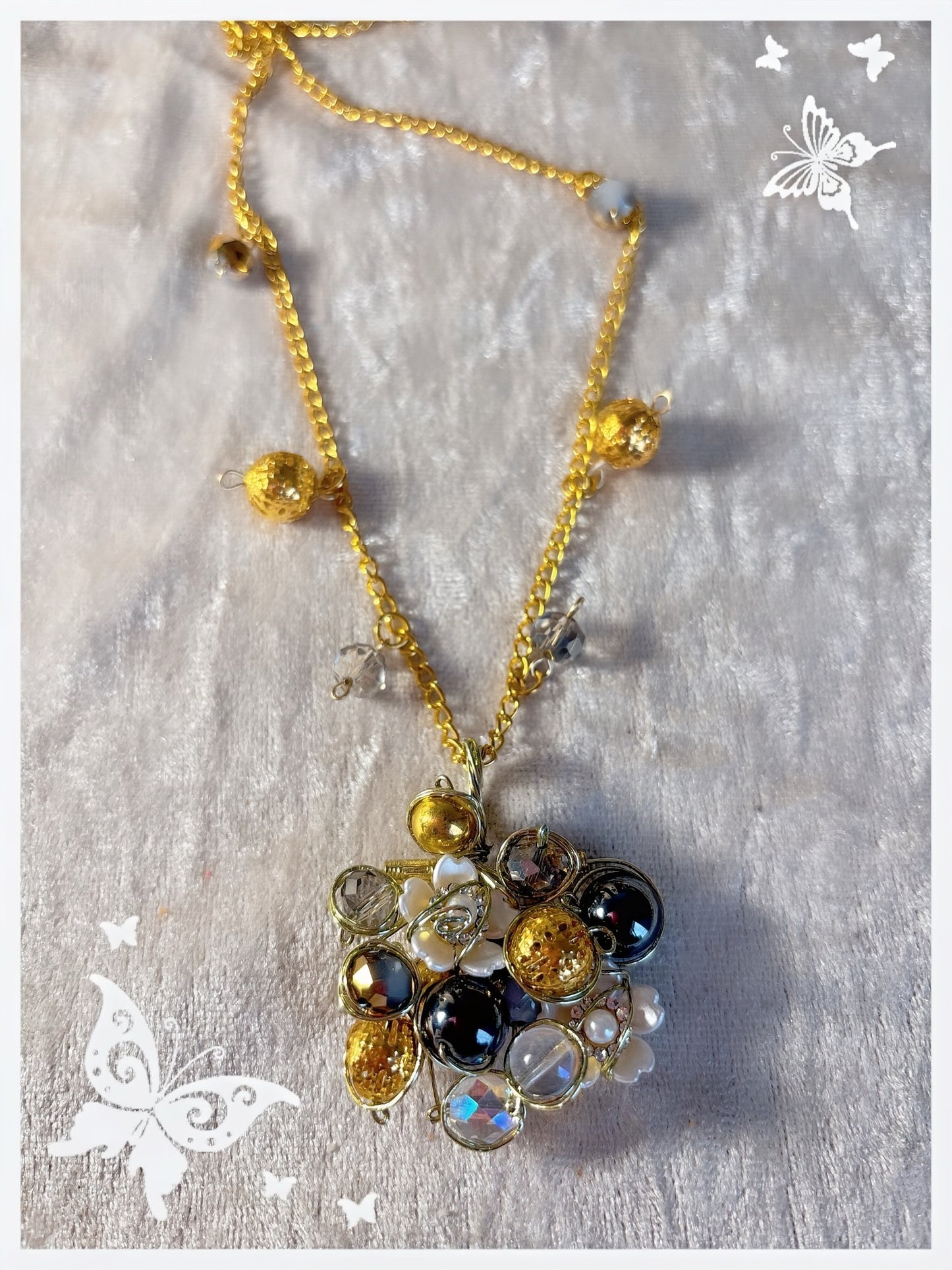 Collier Sautoir Céleste