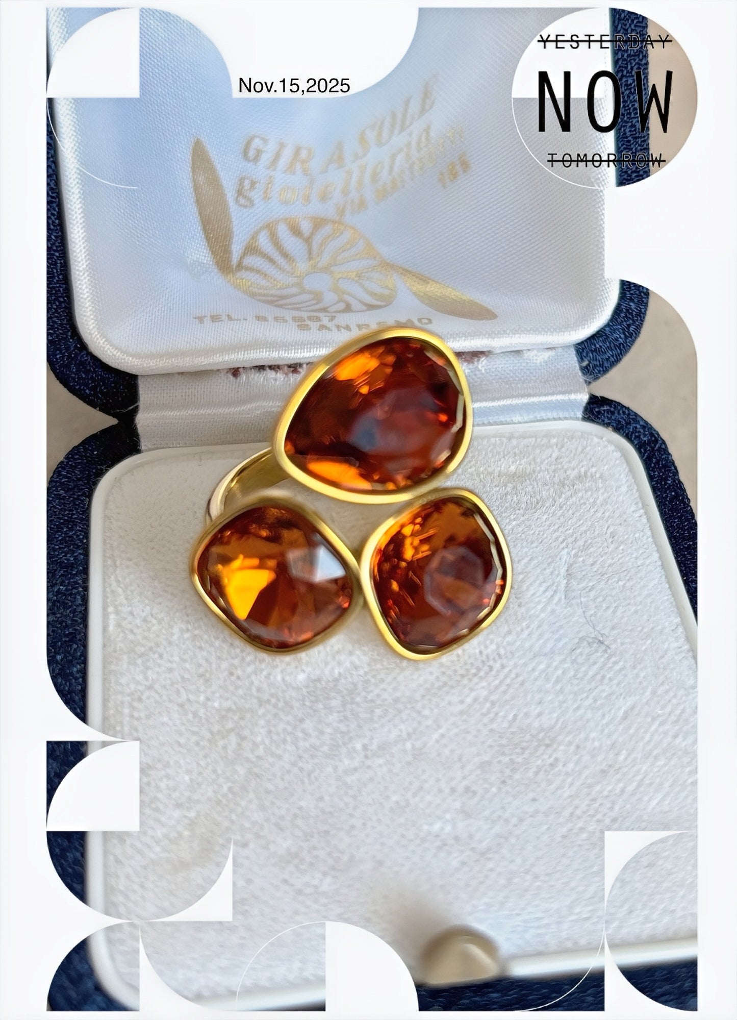 Bague Crystal Étincelle réglable