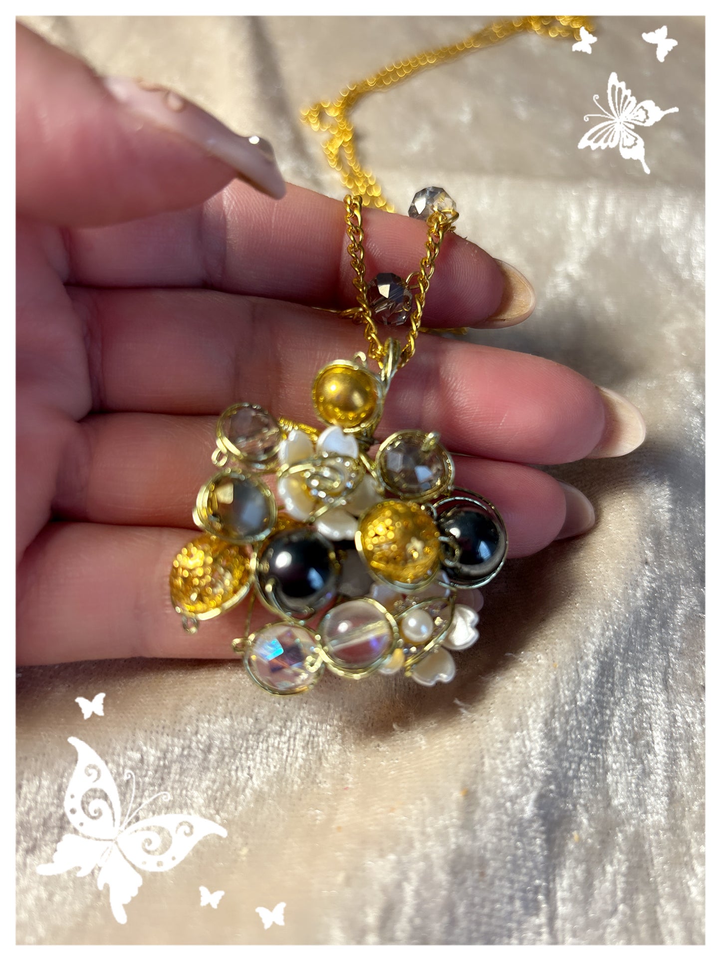 Collier Sautoir Céleste