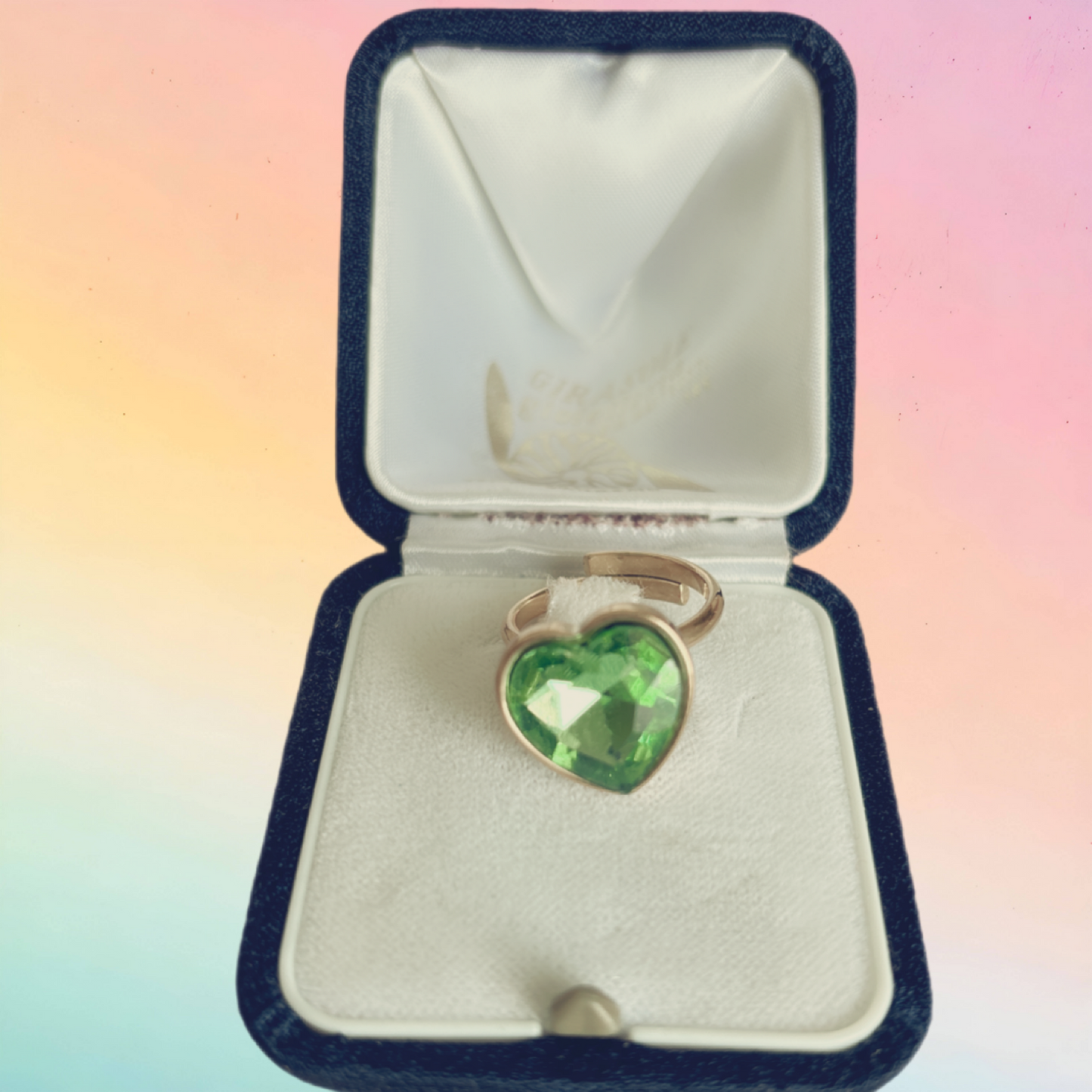 Bague Cora Cristal vert