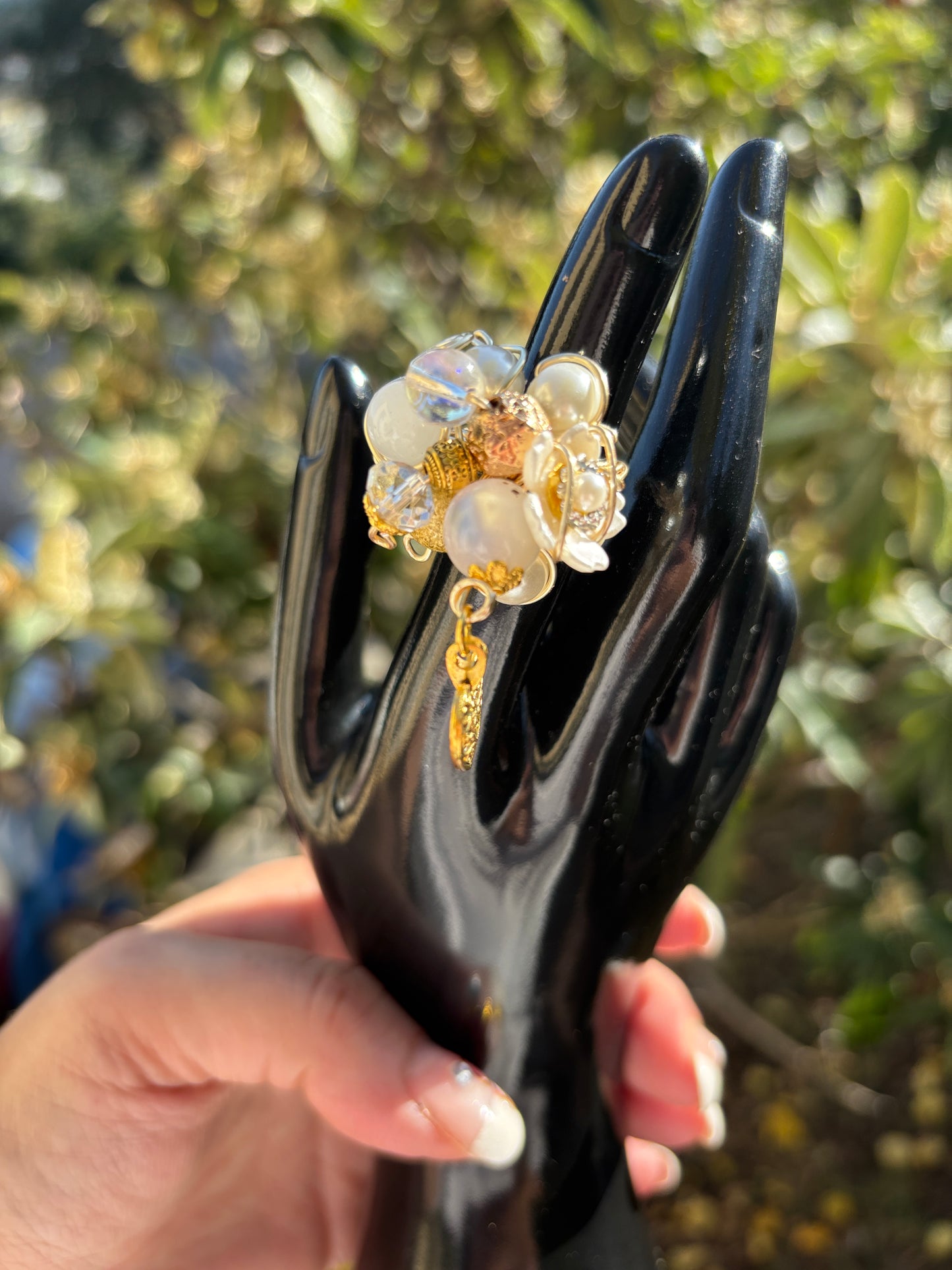 Bague Céleste, création F. Main.