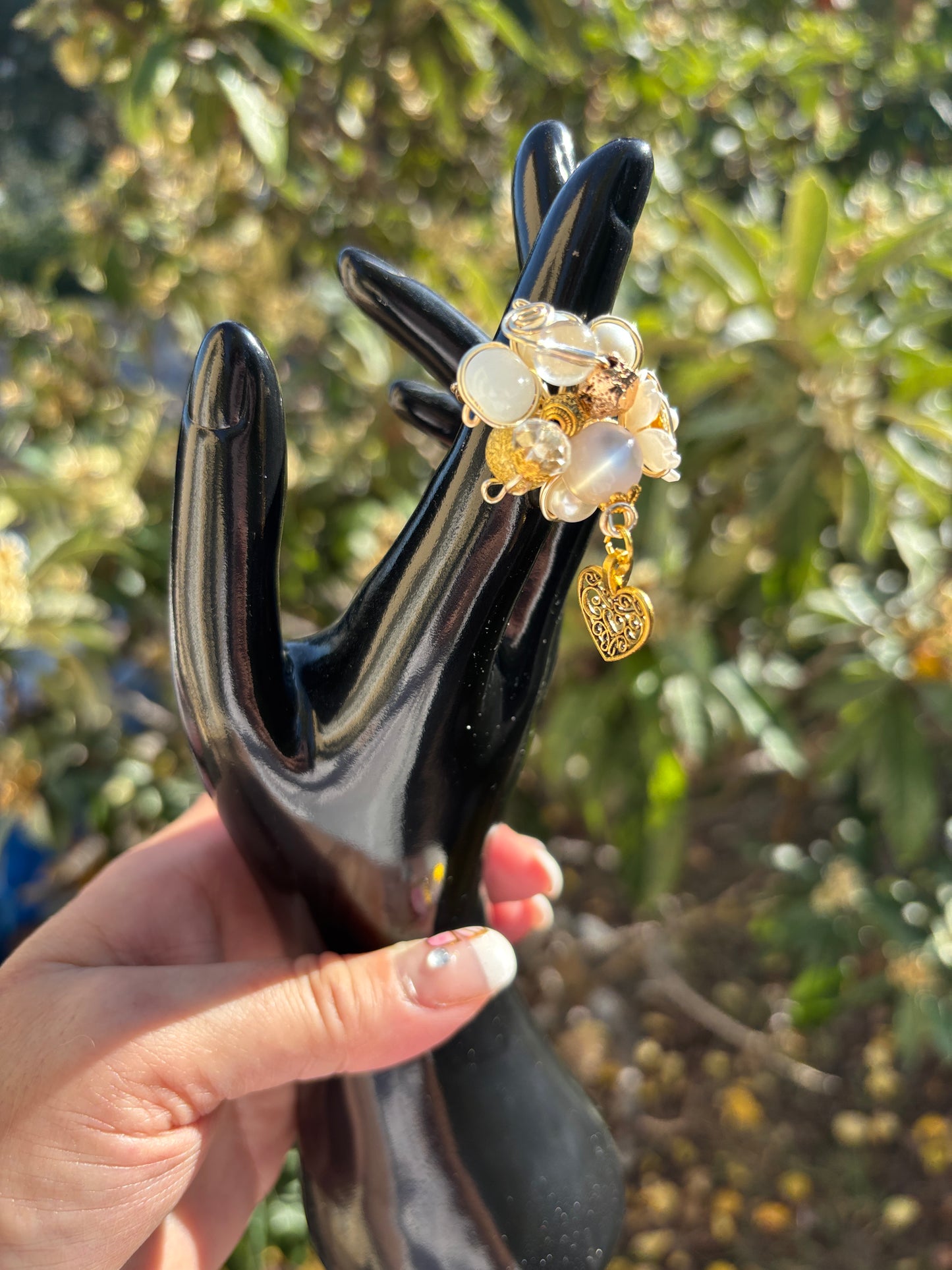 Bague Céleste, création F. Main.